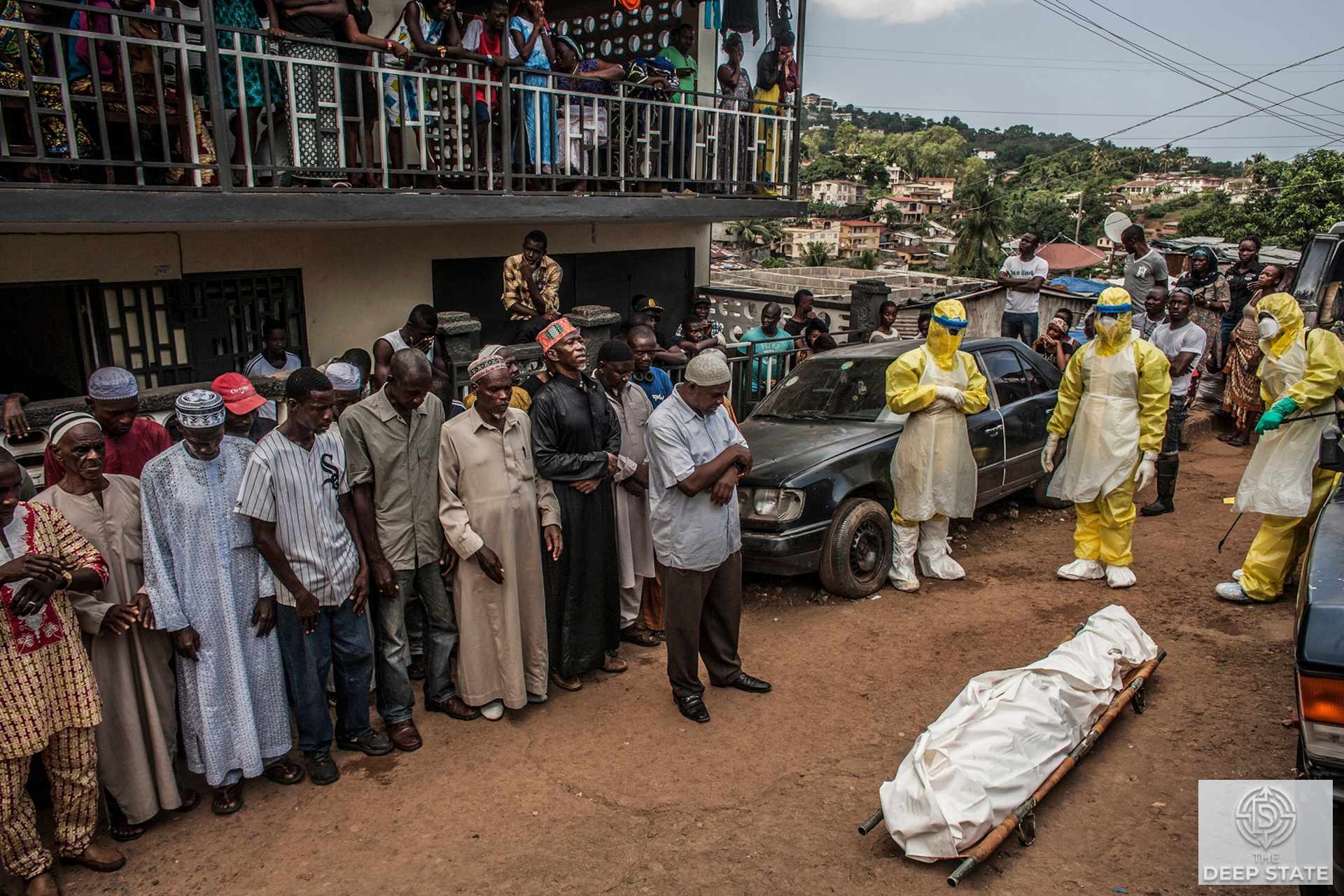 Health officials and emergency workers conduct screening and containment operations in Ebola-affected regions of Central Africa.