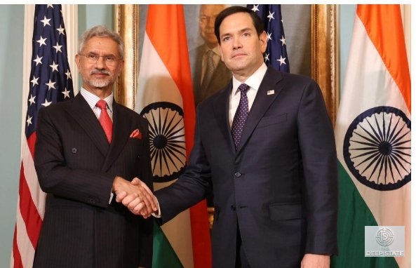 External Affairs Minister S. Jaishankar and U.S. Secretary of State Marco Rubio during bilateral discussions and a joint press briefing in New Delhi.